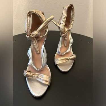 Schutz | Sandalia Salto Alto Schutz in Metallic |… - image 1