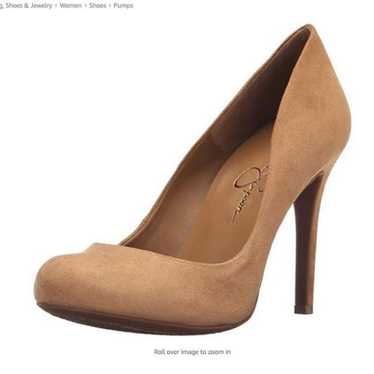 Sz 7 Jessica Simpson Heels in Taupe