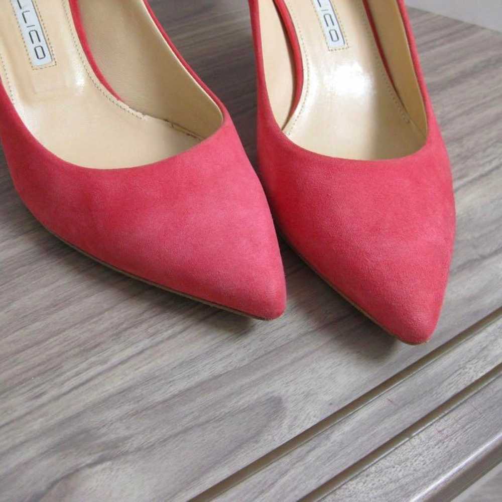 Pelllico Suede Pumps in Pink, Size 38 (equivalent… - image 3