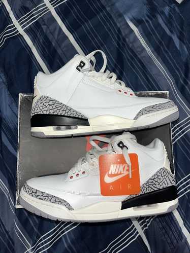 Jordan Brand Air Jordan 3 Retro White Cement Reim… - image 1