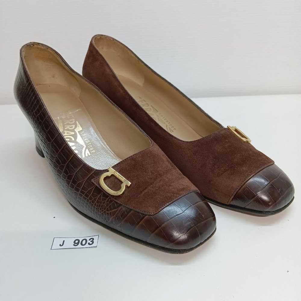 J903Y Ferragamo Pumps US5.5D Approximately 22.5cm… - image 10