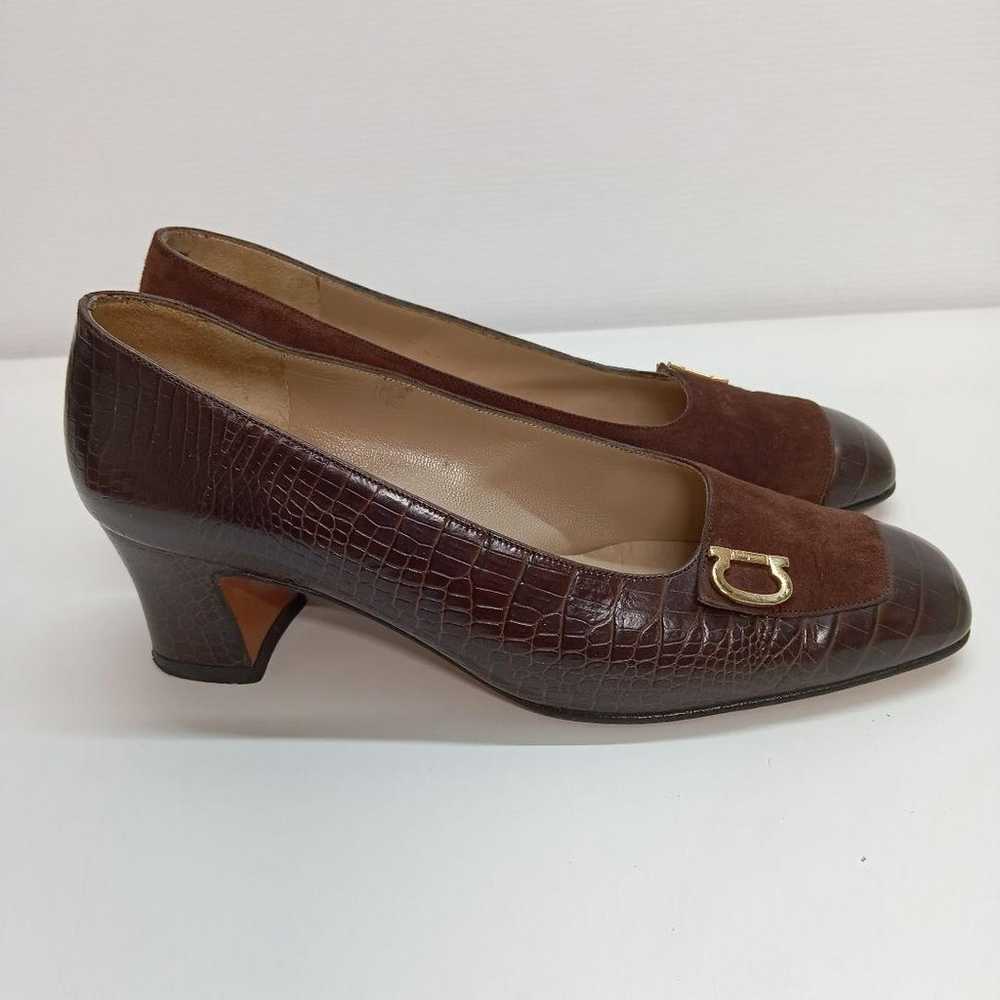 J903Y Ferragamo Pumps US5.5D Approximately 22.5cm… - image 3