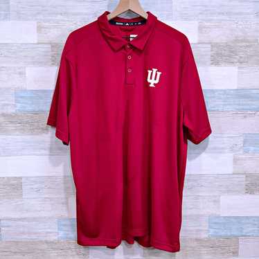 Adidas Indiana University Hoosiers Adidas Golf Pol