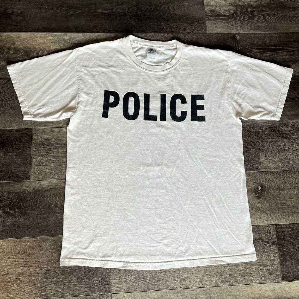 Humor × Military × Vintage Vintage 2000s Police T… - image 1