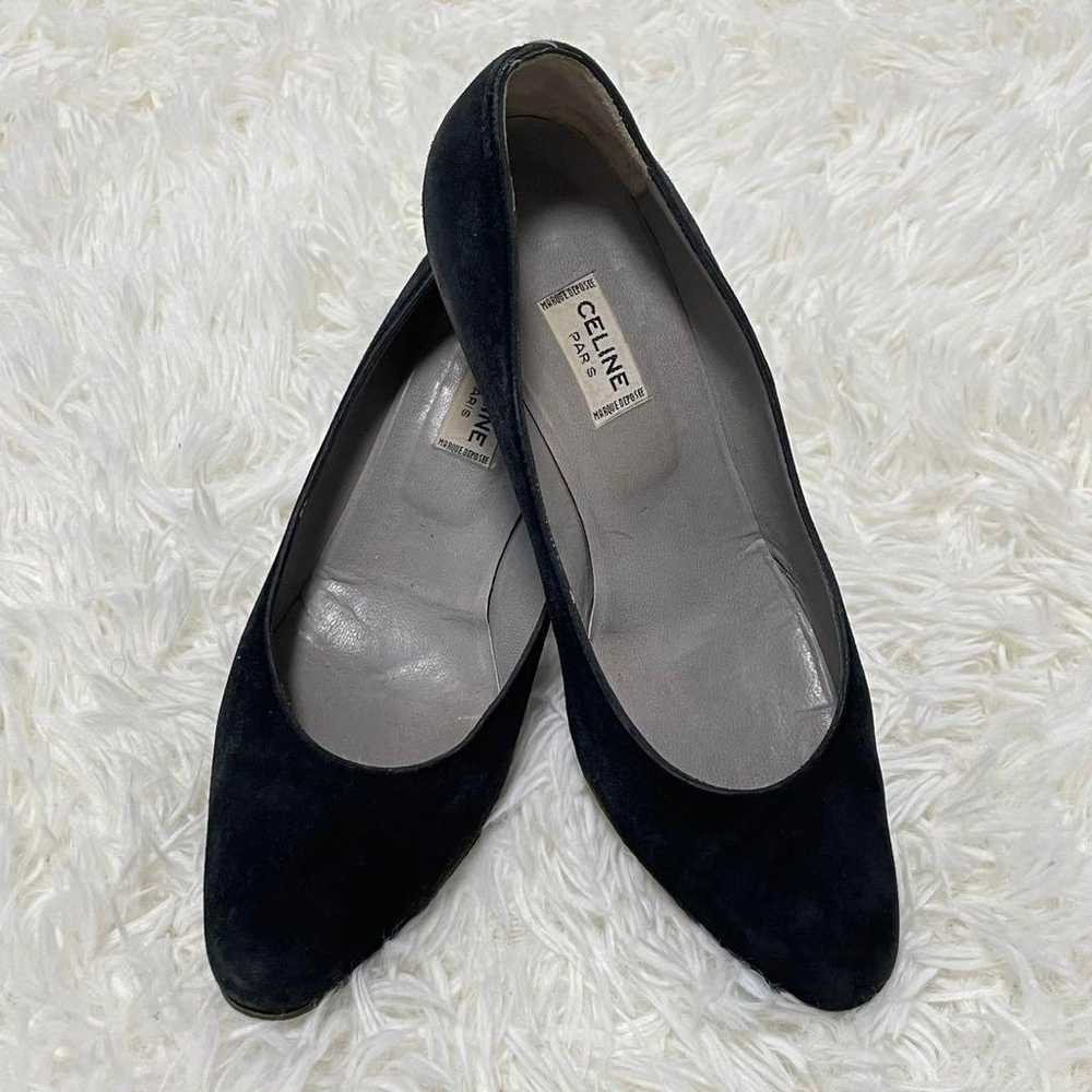 CELINE Pumps Heels Shoes Black Formal Size 37 - image 2