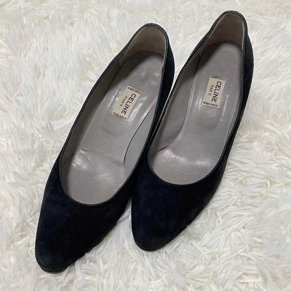 CELINE Pumps Heels Shoes Black Formal Size 37 - image 3