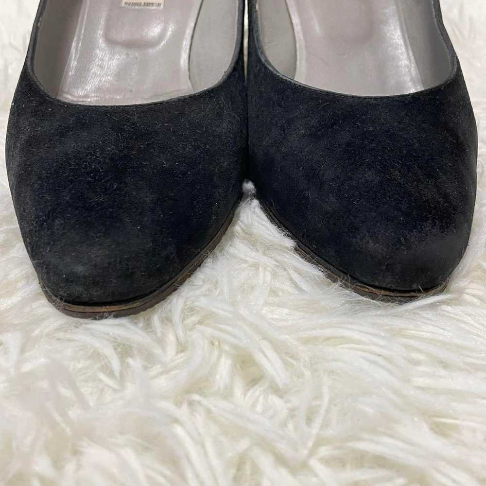 CELINE Pumps Heels Shoes Black Formal Size 37 - image 7