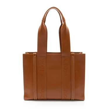 Chloe Soft Leather Woody Medium Tote