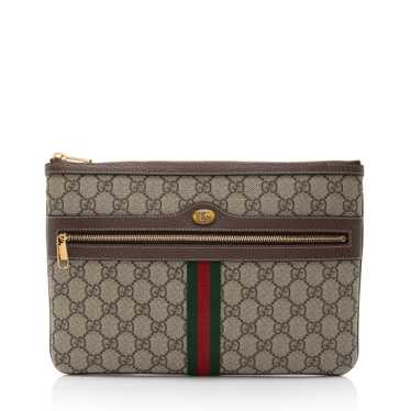 Gucci GG Supreme Ophidia Zip Pouch