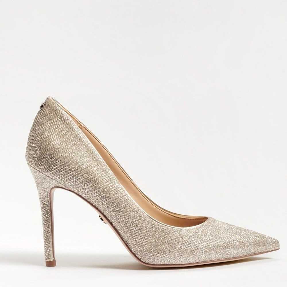 New Sam Edelman Hazel Pointed Toe Pump in Light G… - image 2