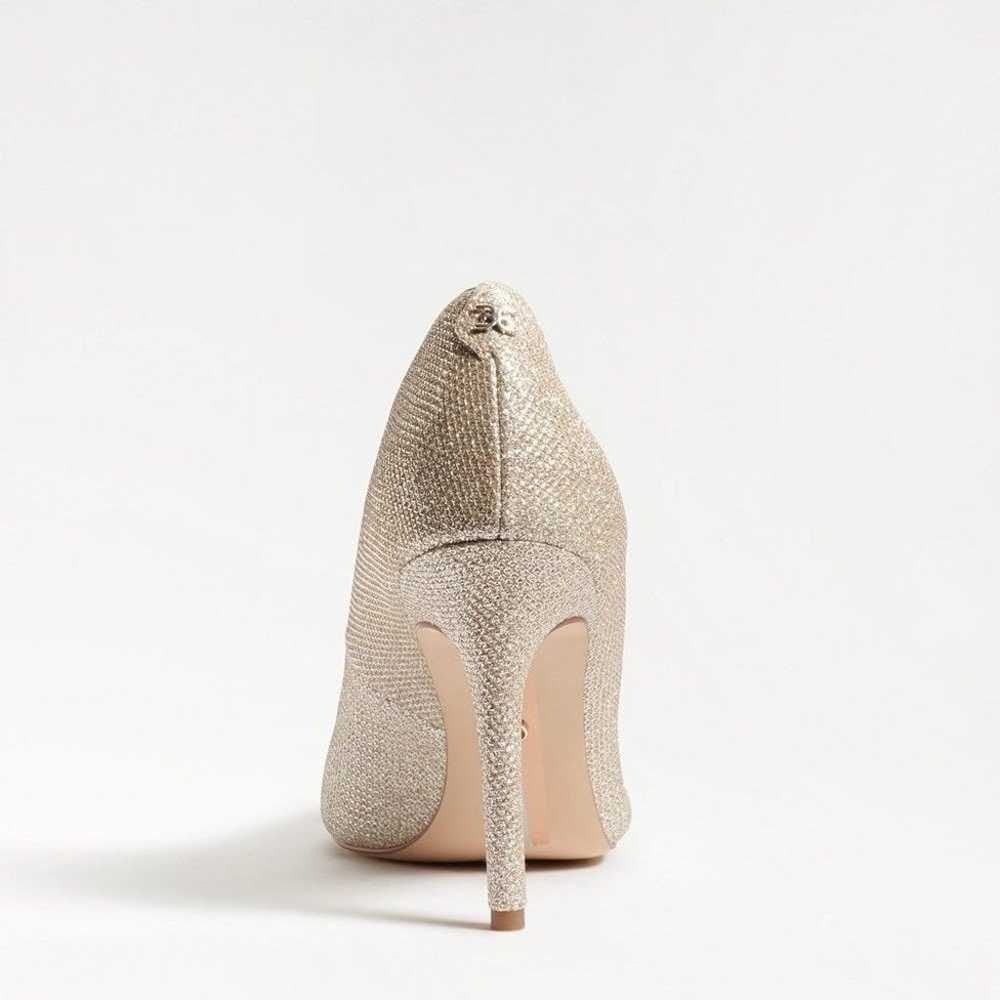 New Sam Edelman Hazel Pointed Toe Pump in Light G… - image 4