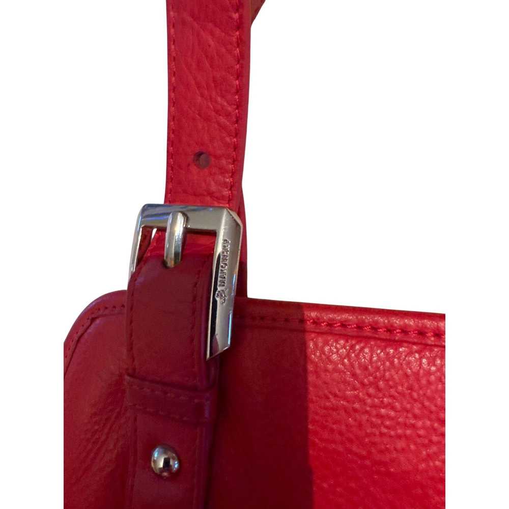 Designer B. Makowsky Womens Red Leather Shoulder … - image 7