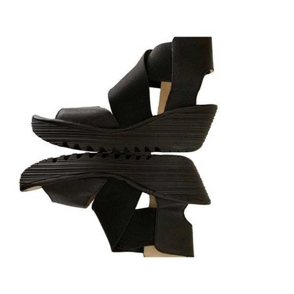 Fly London Yuba sandal wedges black women's size … - image 5