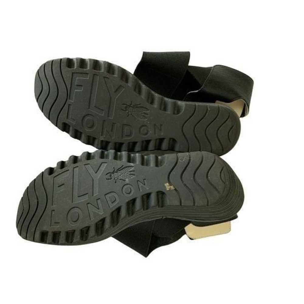 Fly London Yuba sandal wedges black women's size … - image 6