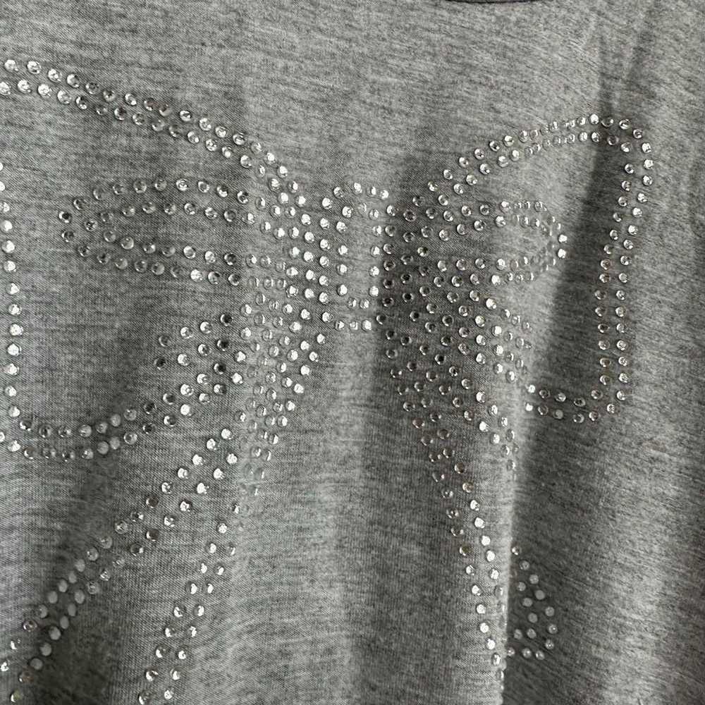 Cinema Club T-shirt Gray Glitter Visual Casual Lo… - image 6