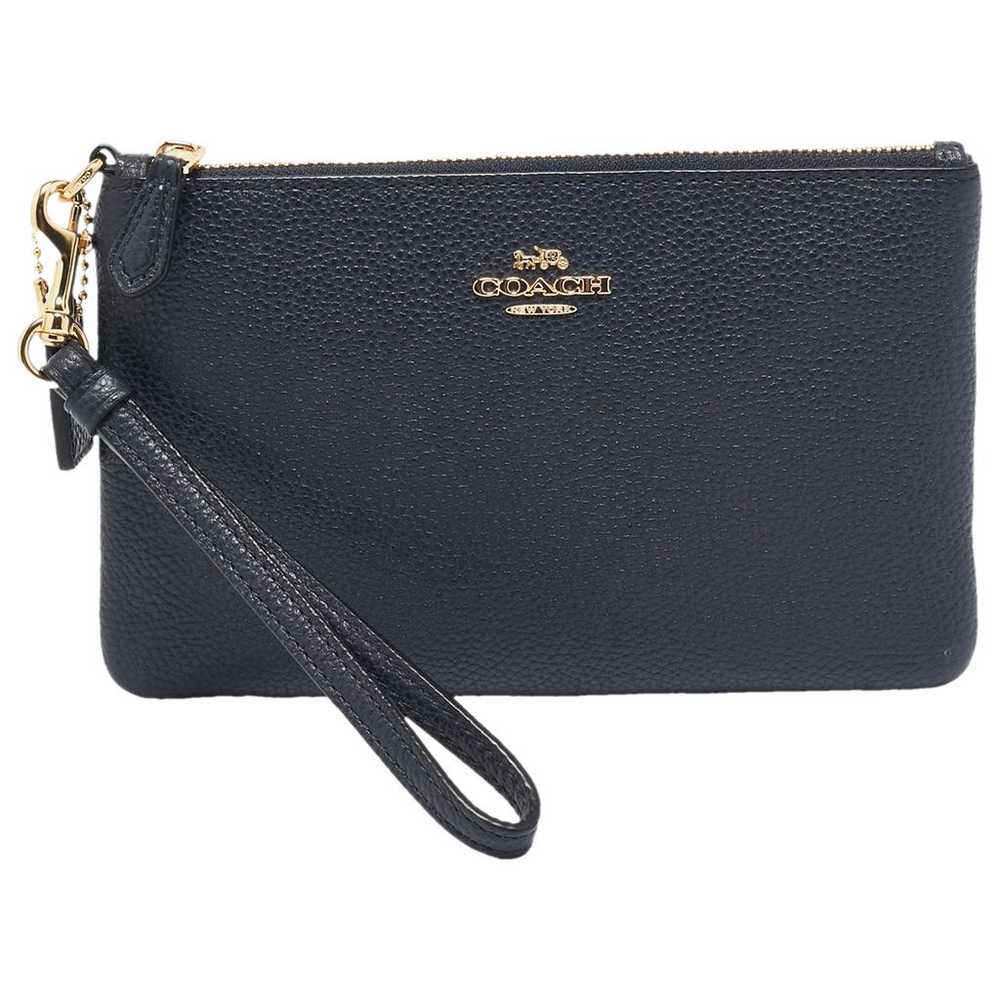 Coach Leather clutch bag - image 1