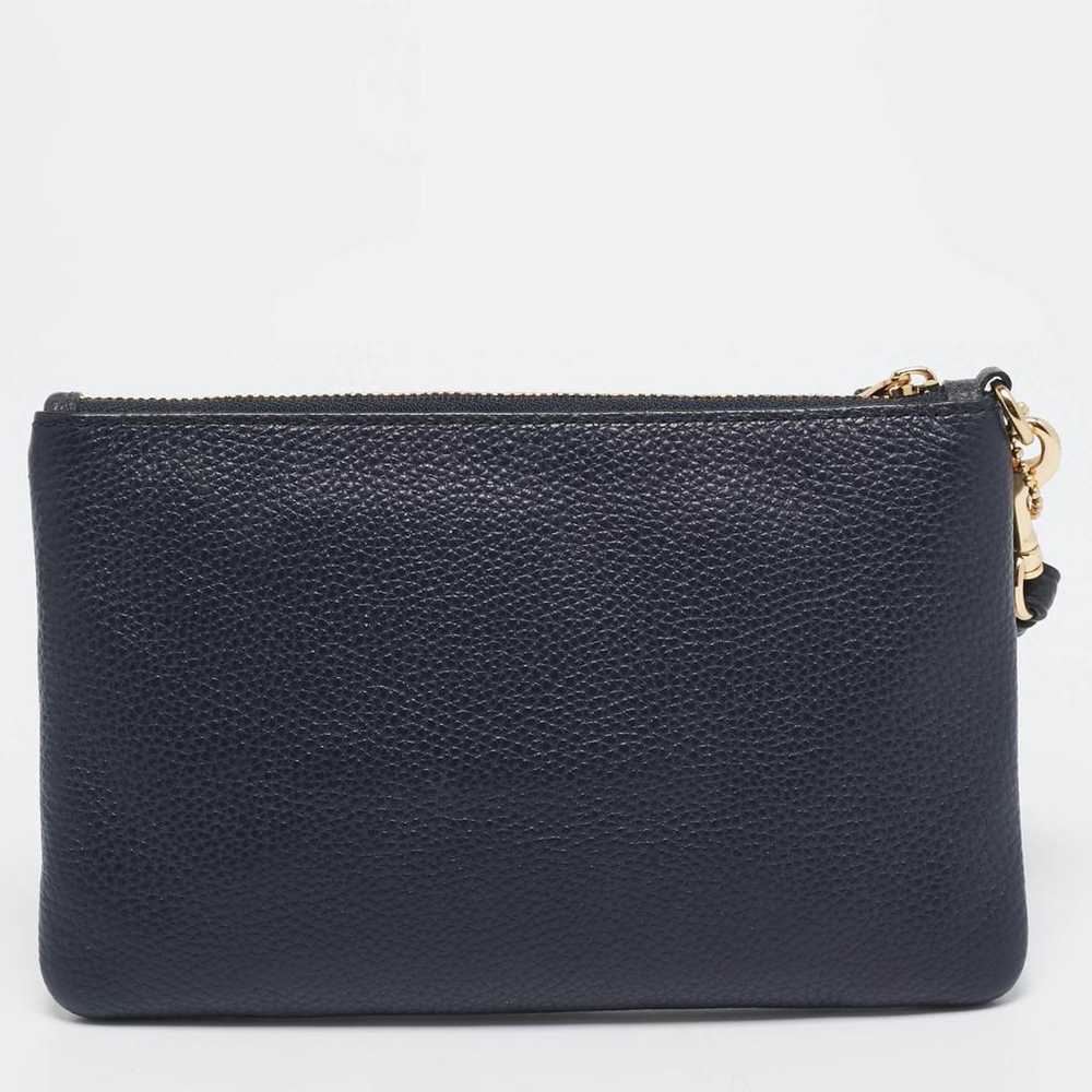 Coach Leather clutch bag - image 3