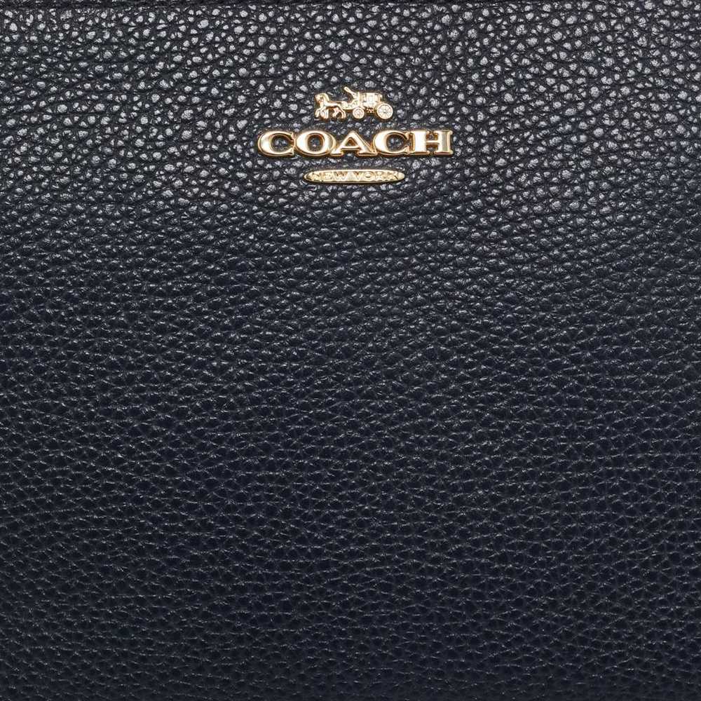 Coach Leather clutch bag - image 4