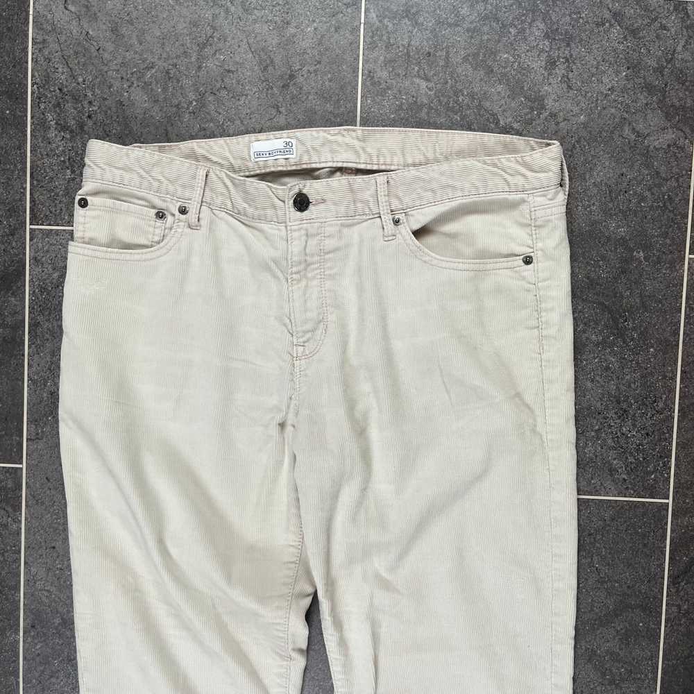 Gap Sexy Boyfriend Corduroy Chino Jeans Trousers … - image 2