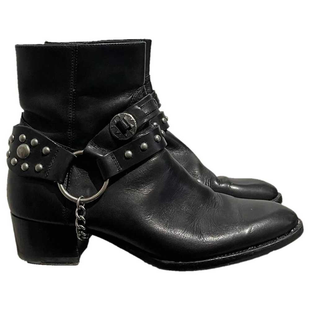 Saint Laurent Leather western boots - image 1