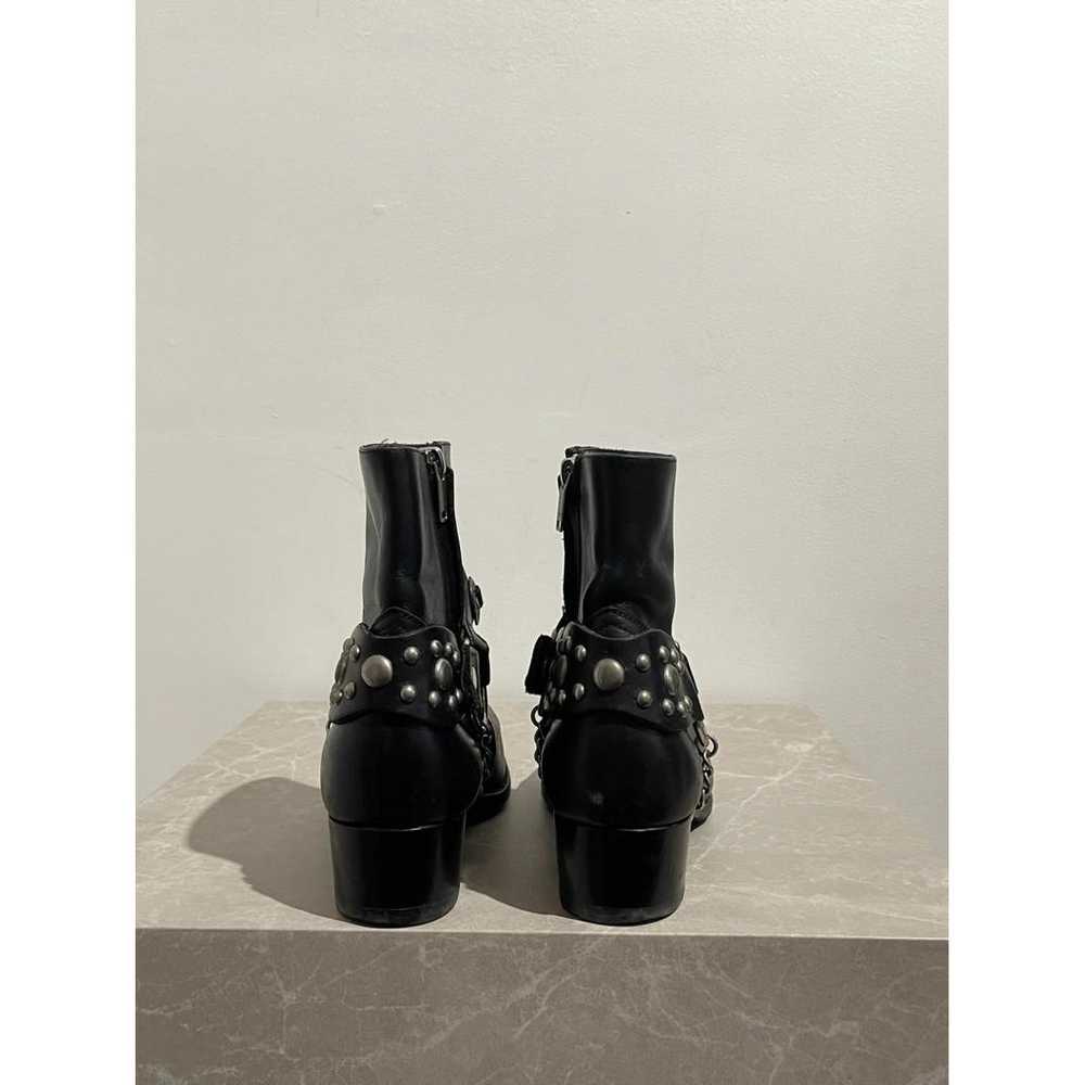 Saint Laurent Leather western boots - image 5