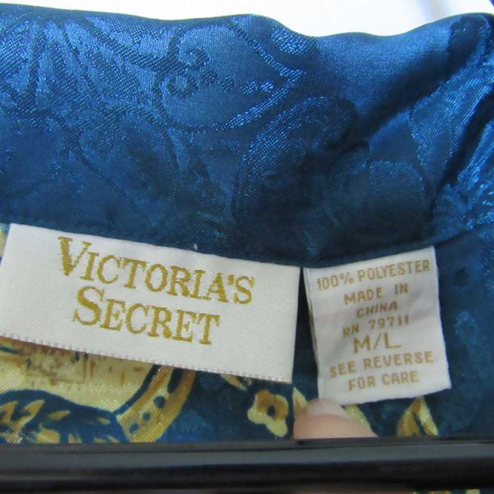 Vintage Victoria’s Secret Gold Label Floral Butto… - image 3