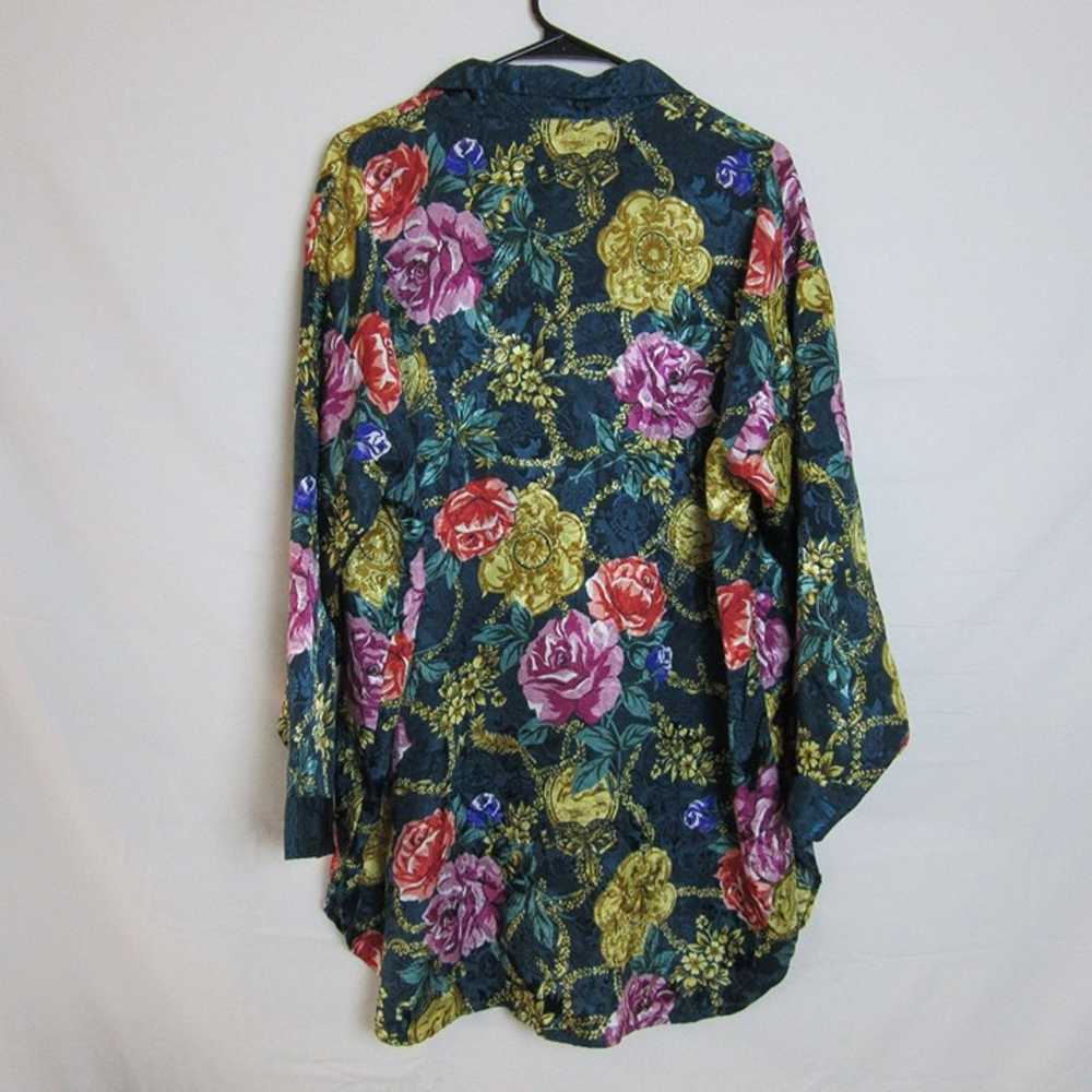 Vintage Victoria’s Secret Gold Label Floral Butto… - image 4