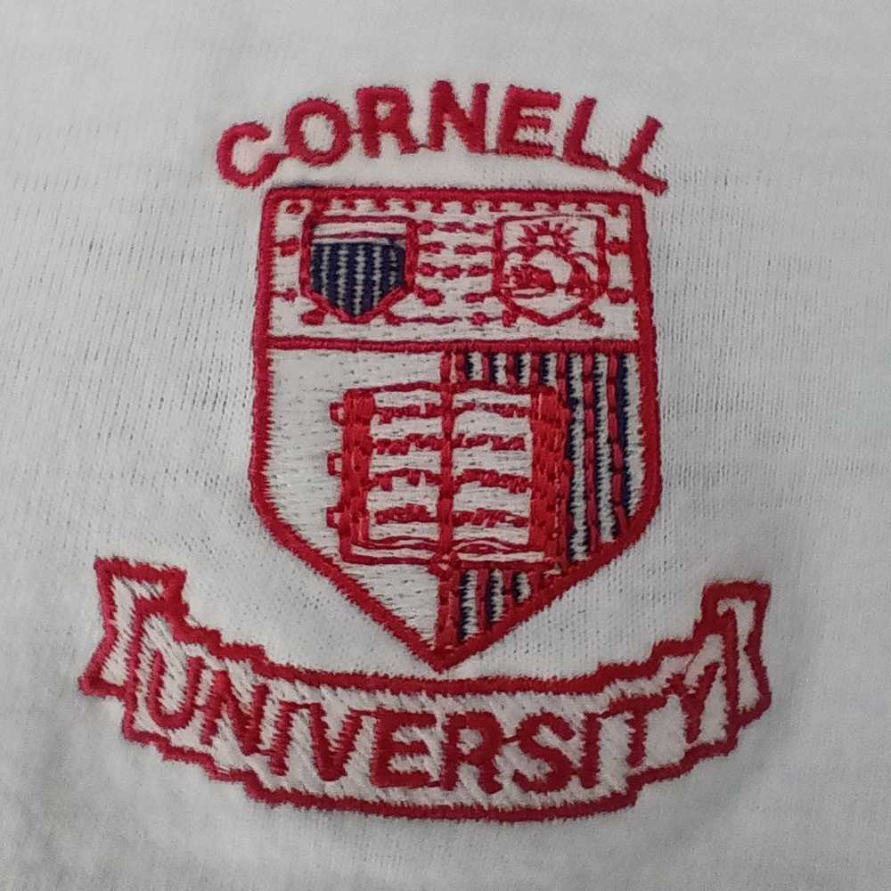 VTG 80s Cornell University Womens XL Crop n' Chop… - image 3