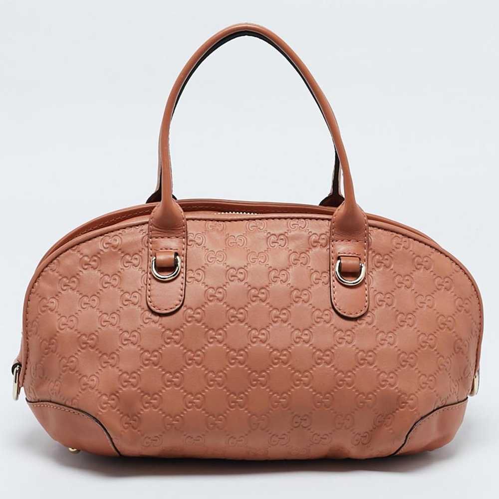 Gucci Leather satchel - image 3