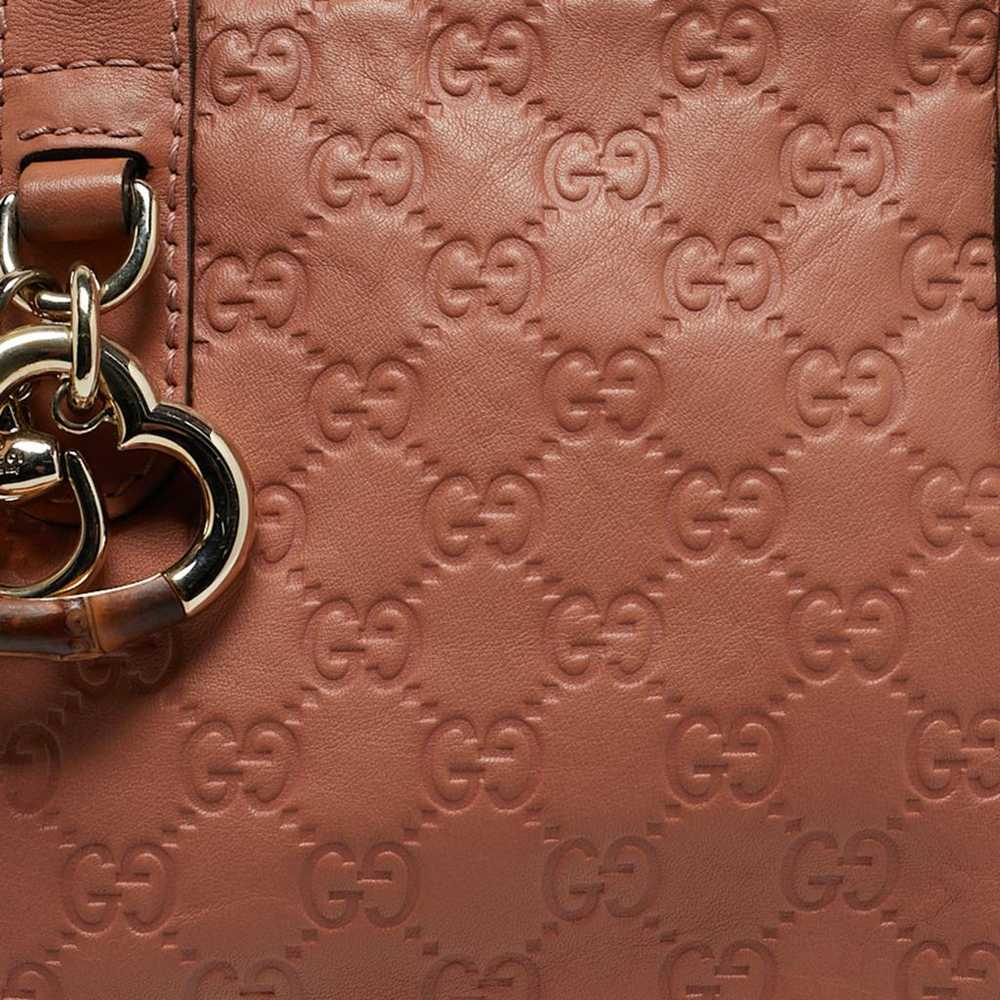 Gucci Leather satchel - image 4