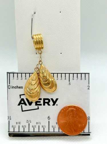 14K Gold Oyster Shell Pair Charm! A-23