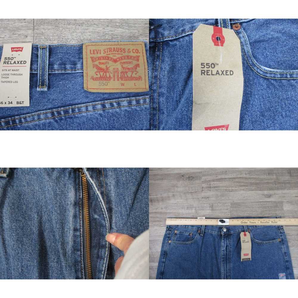 Levi's Authentic Vintage Relaxed Fit Blue Denim W… - image 8