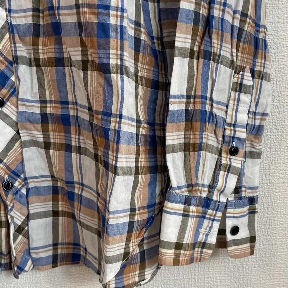 MACPHEE Check Shirt Tomorrowland Made in Japan - image 4