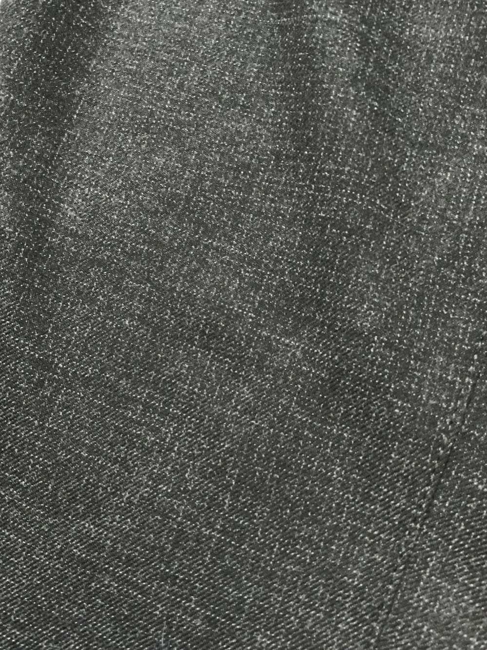 Zara Zara Man Charcoal Stretch Polyester Flat Fro… - image 6