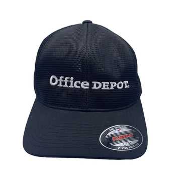 Other Office Depot Flex Fit Hat Mesh Black Stretc… - image 1