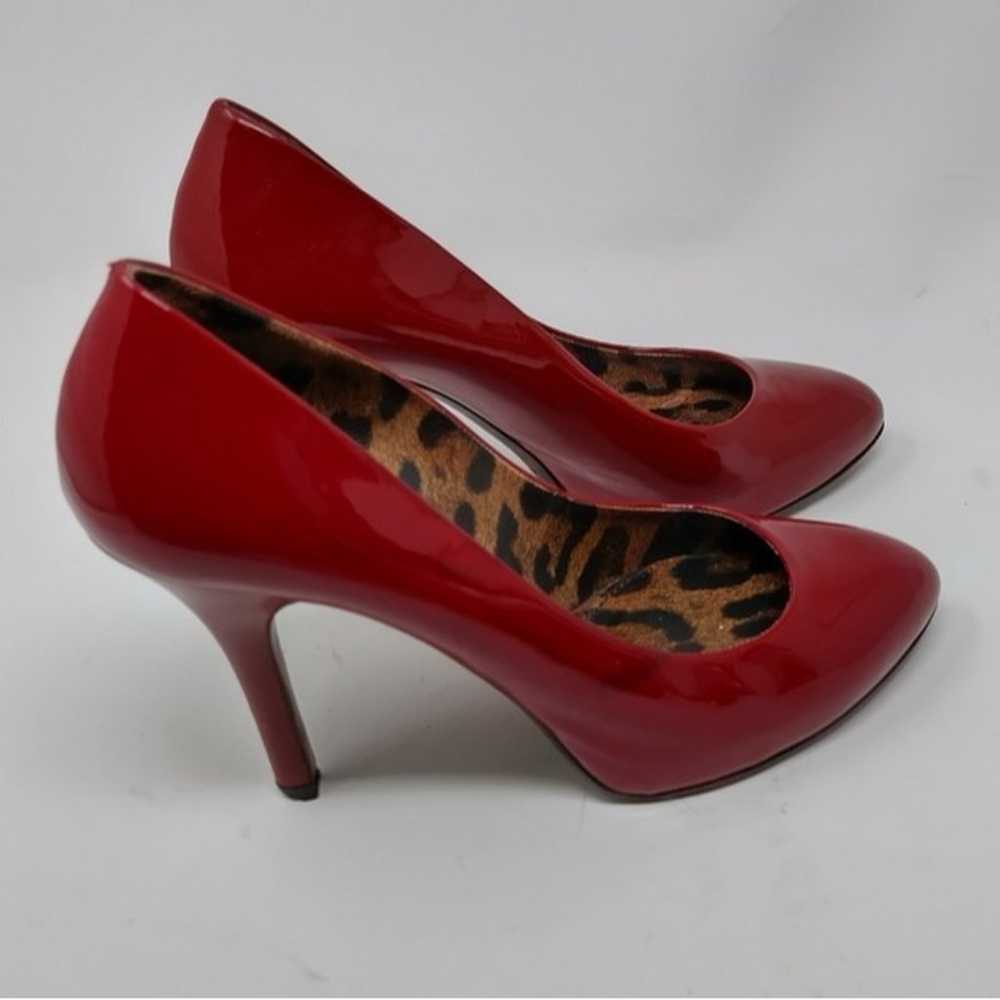 Dolce and Gabbana Red Patent Leather Pumps - image 5