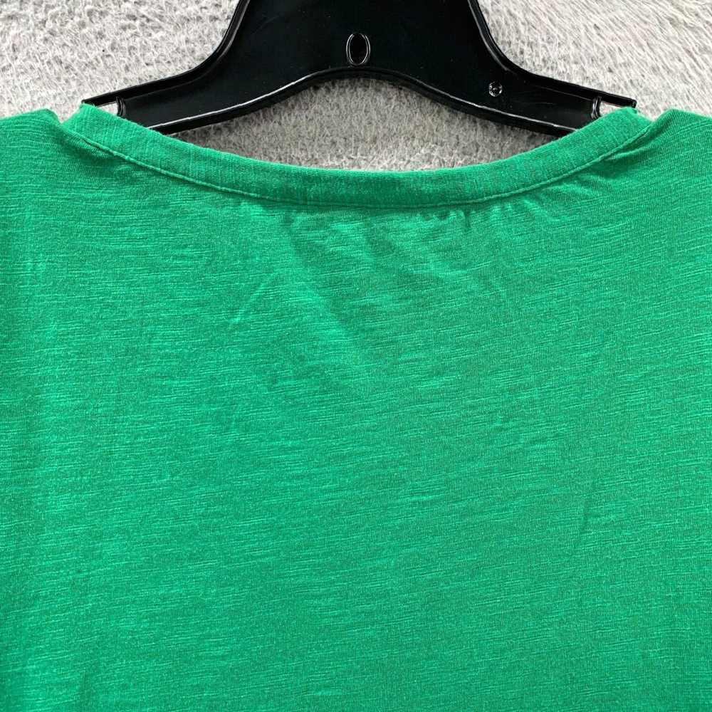 Vintage Green 3/4 Sleeve blouse for Women in Size… - image 5