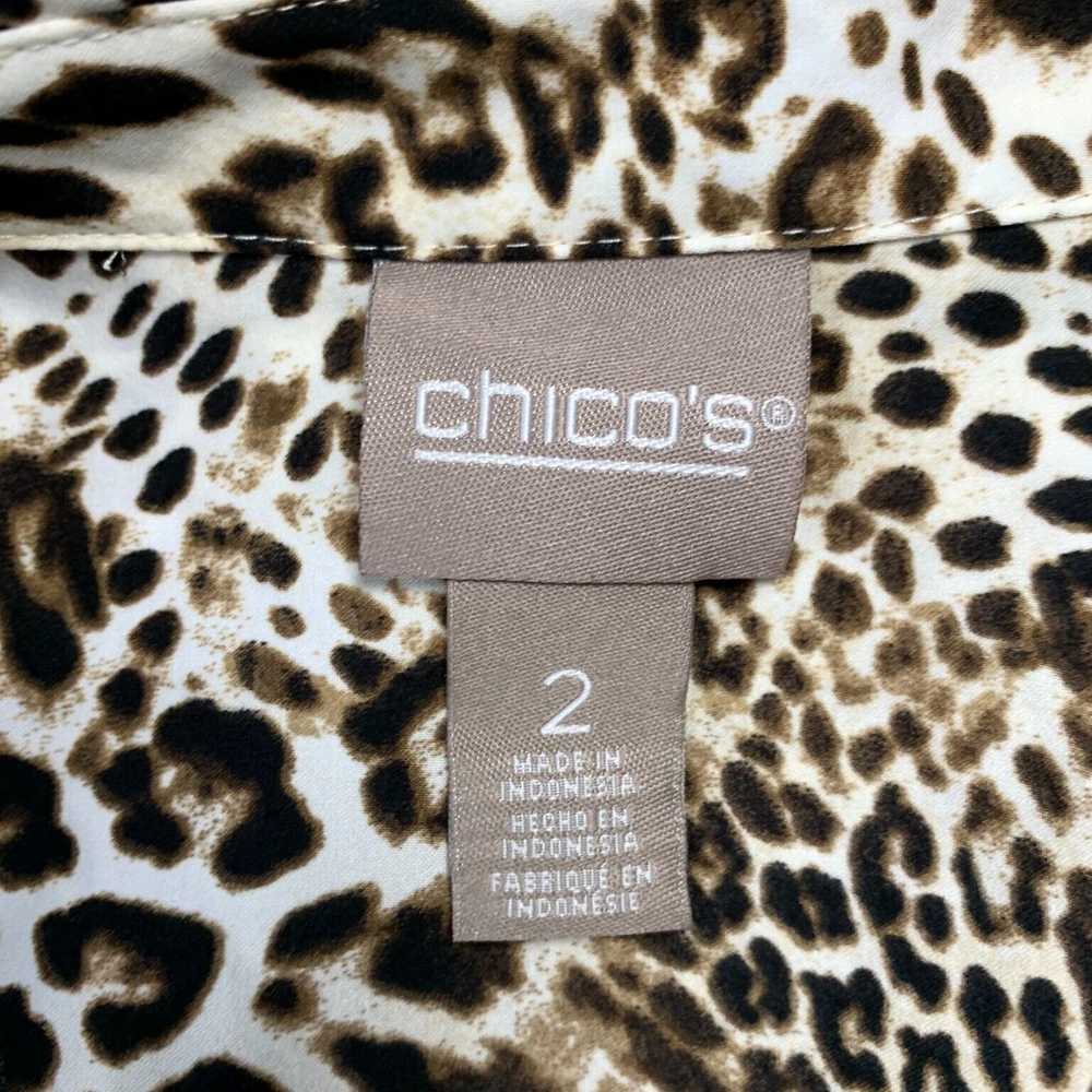 Vintage CHICOS Woman's Cheetah PrintLarge Size 2 … - image 3