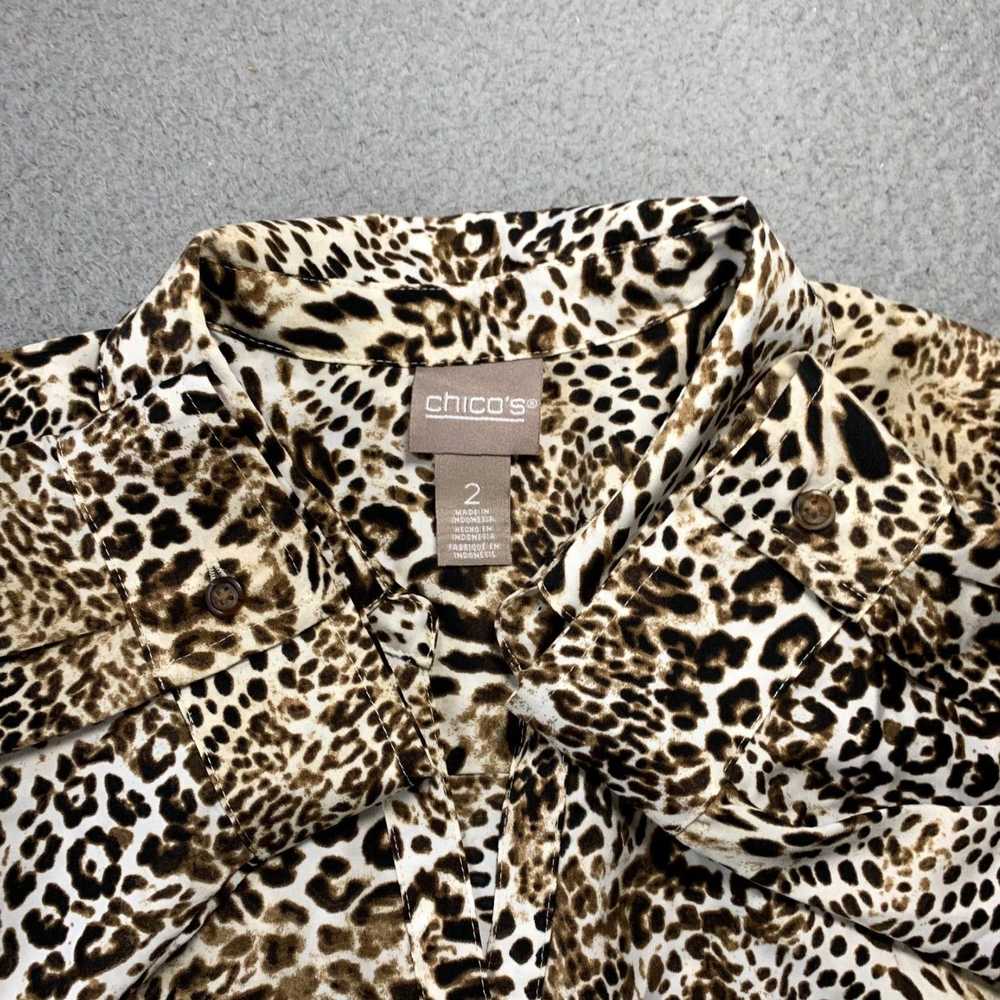 Vintage CHICOS Woman's Cheetah PrintLarge Size 2 … - image 7