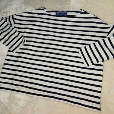 MICHEL KLEIN 【M】 100% Cotton Stripes