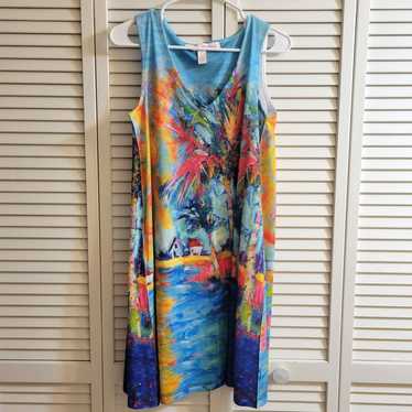 Leoma Lovegrove Artsy Sundress Size M Colorful Sea