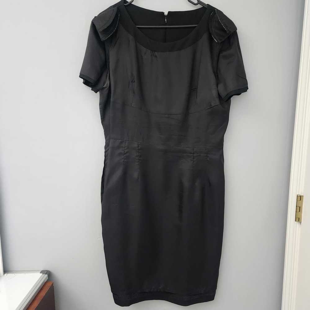 Casual Corner Womens black Dress 100% Polyester S… - image 5