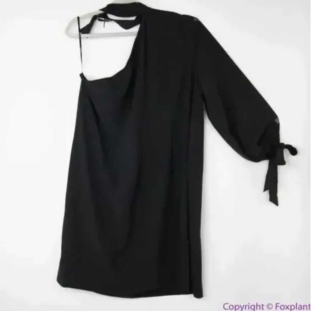 New!  Eloquii Black One Shoulder Dress with Buckl… - image 6