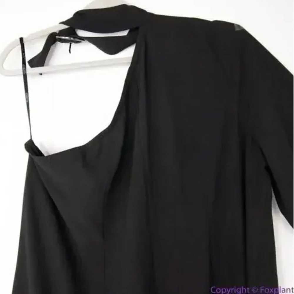 New!  Eloquii Black One Shoulder Dress with Buckl… - image 7