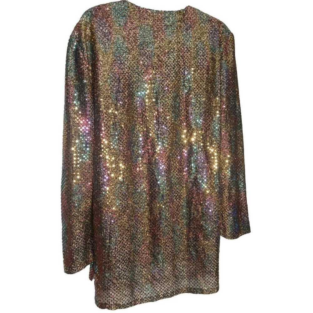 Dressy Betsy Women's Vintage Top 80's  Party Meta… - image 6