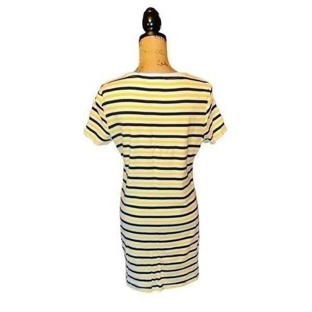 Tommy Hilfiger Womens Blue White Yellow Stripe Sh… - image 2