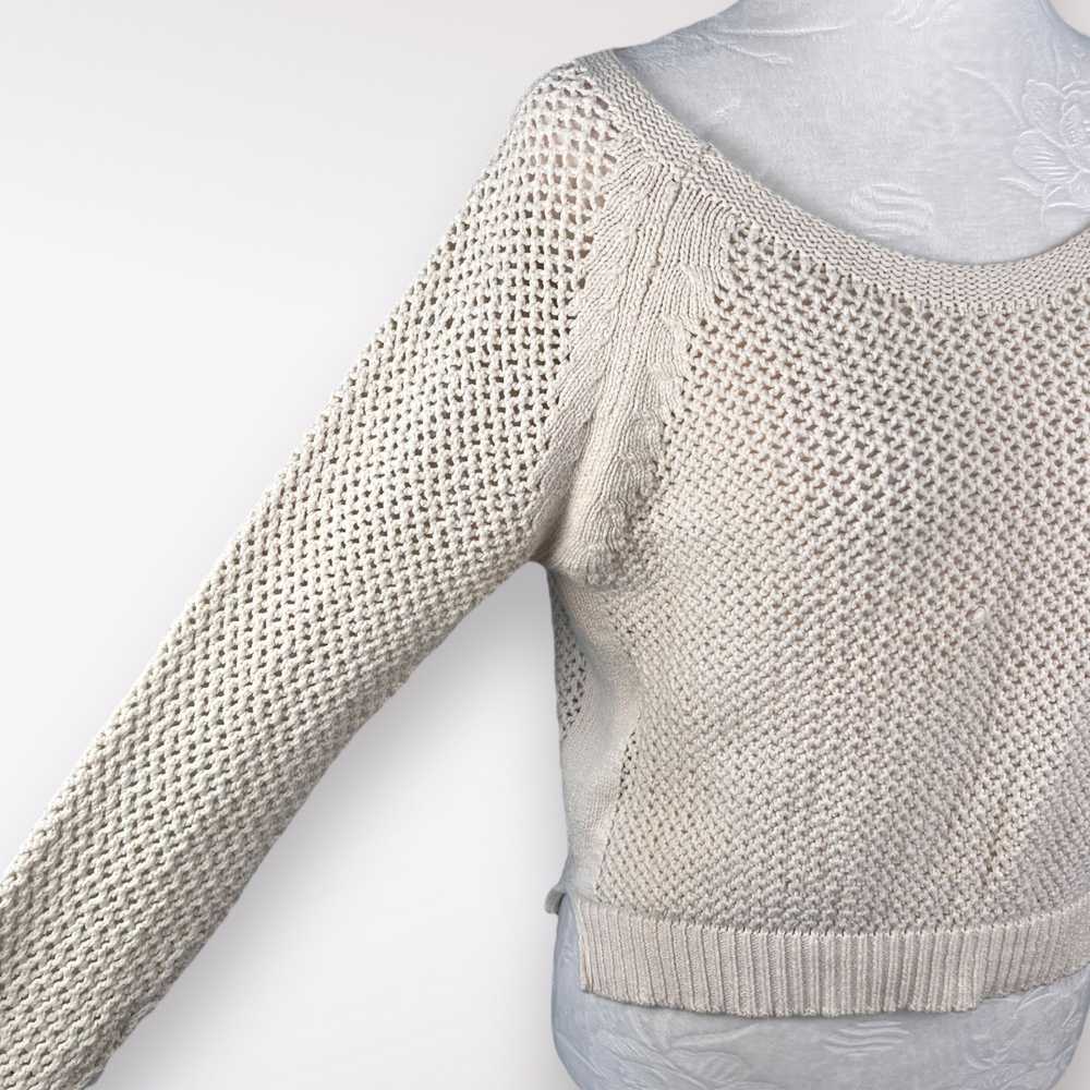 Maison Scotch Maison Scotch Open Knit Sweater Cro… - image 7