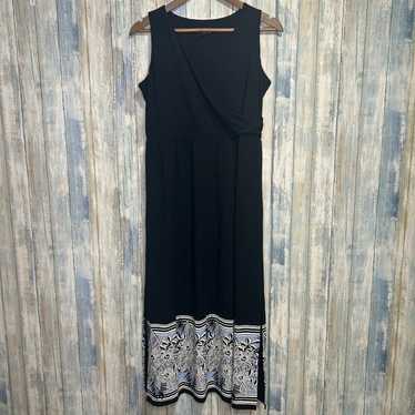 J. Jill Havana Side Slit Maxi Dress Size Small Pet