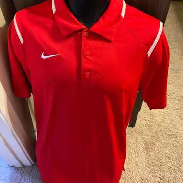 Nike Mens Used Red Nike Dri - image 1