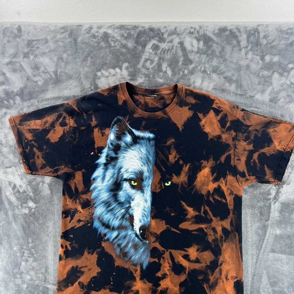 Other Vintage Wolf T Shirt Men XL 1 of 1 Reverse … - image 12